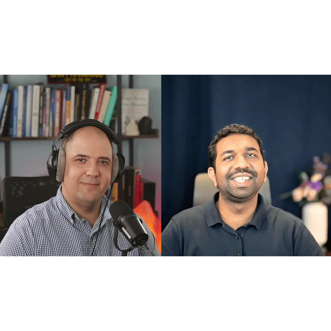 Dinesh Chinnasamy and Dimitrii Mergus - Founders of AI Marketing Engineers