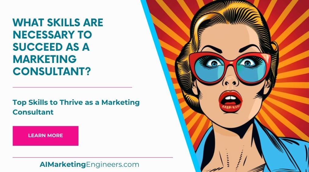 What skills are necessary to succeed as a marketing consultant