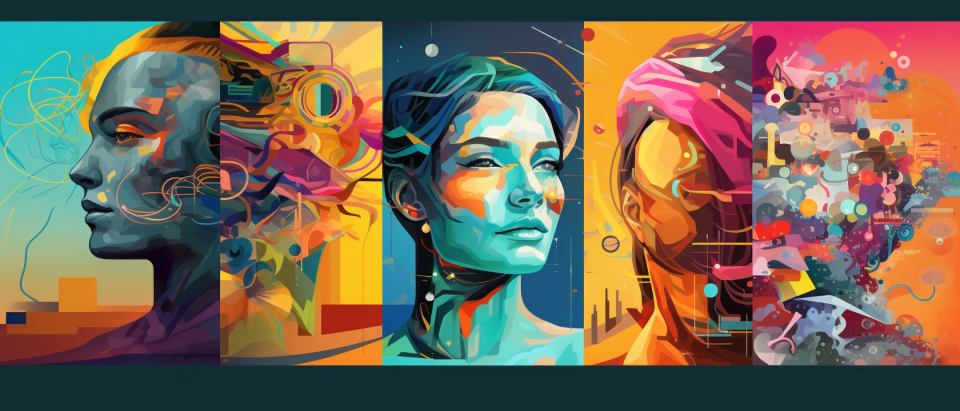 Arte de IA generativa