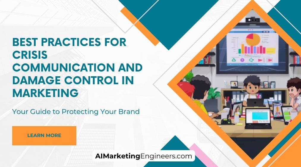 Meilleures pratiques pour la communication de crise et le contrôle des dommages en marketing