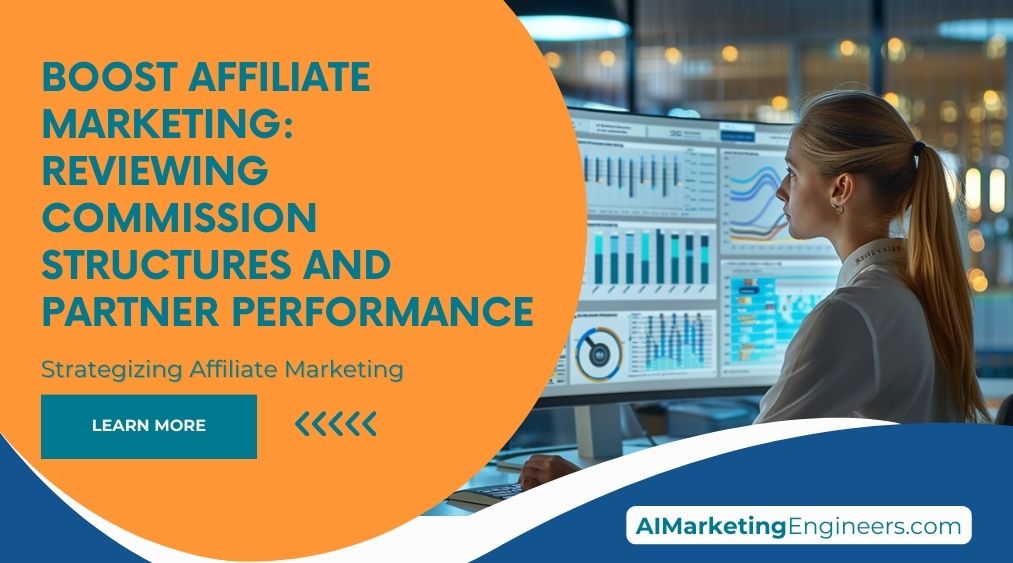 Boostez le marketing d'affiliation en examinant les structures de commission et les performances des partenaires_image