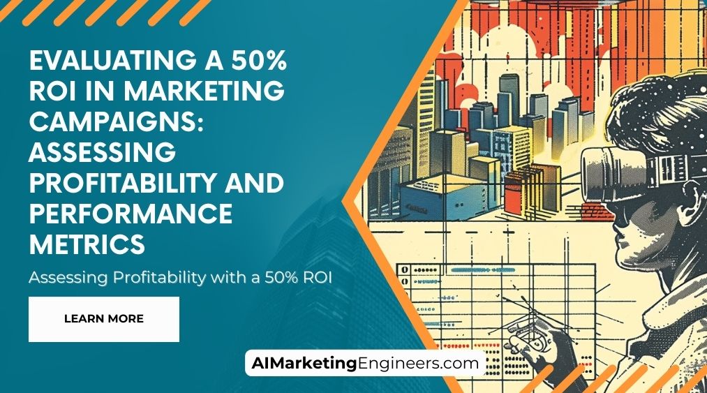 Evaluación de un ROI 50% en campañas de marketing Evaluación de métricas de rentabilidad y rendimiento_image