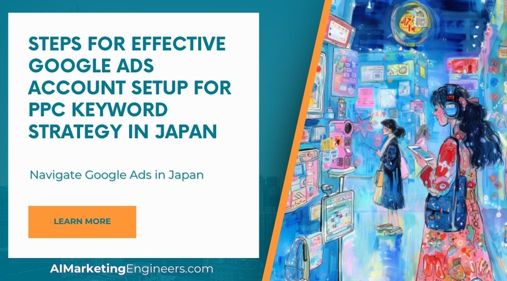 Steps for Effective Google Ads Account Setup for PPC Keyword Strategy in Japan